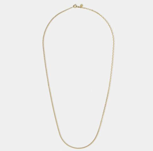 GAEM  White gold mix chain necklace